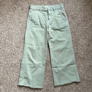 Worn once Loft Wide Leg Crop Jeans Size 25p